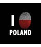 Bluza z kapturem I Love Poland Odcisk